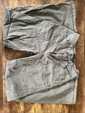 Veronica Beard Olive Cargo Jumpsuit-Style Pants